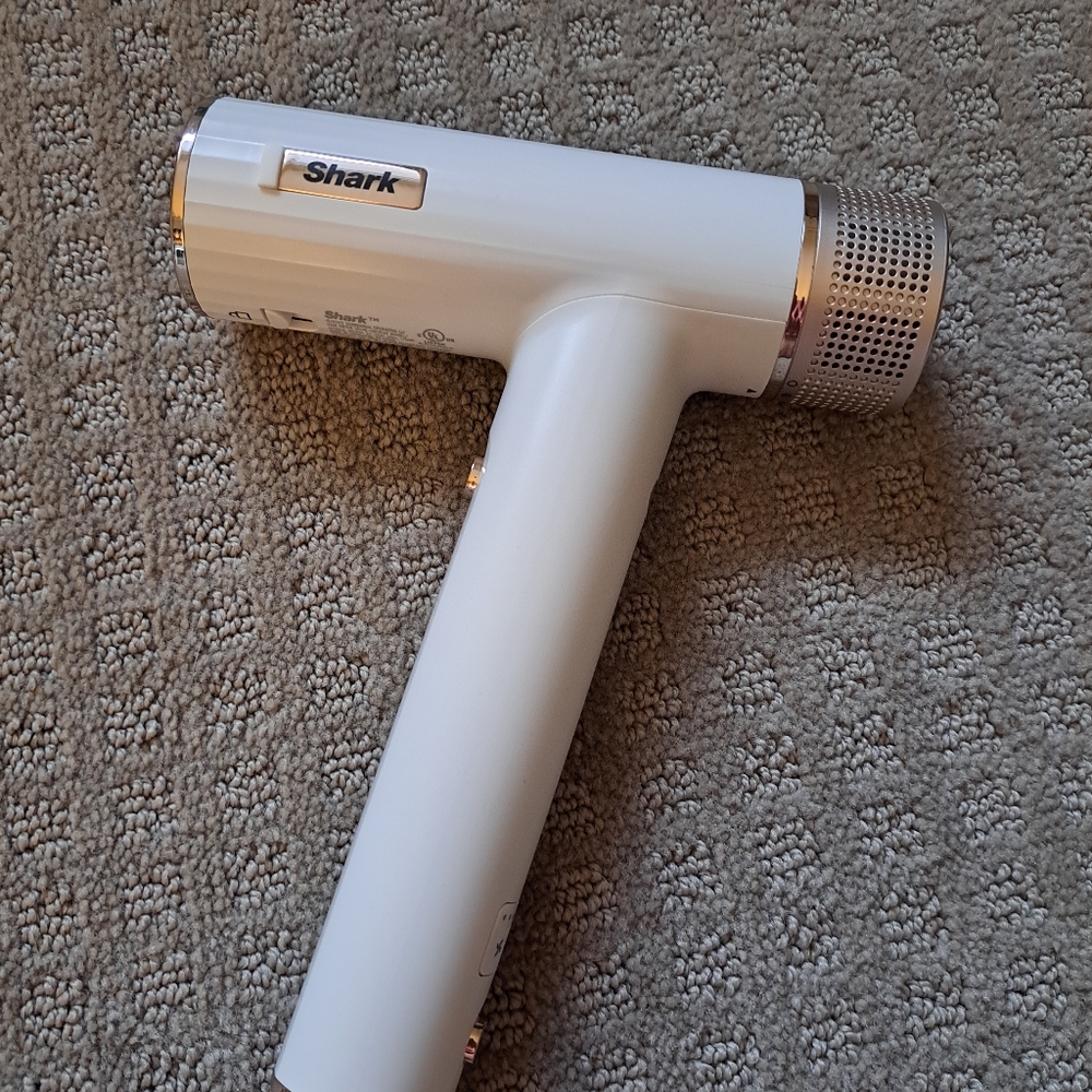 Shark White Hair Dryer